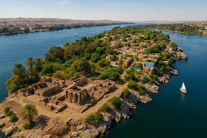 Private Felucca Sail Around Elephantine Island in Aswan