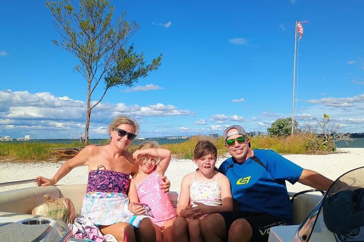 Exploring Clearwater’s Gulf Coast: Private 5-Hour Boat Charter with Dolphins & Island Hops