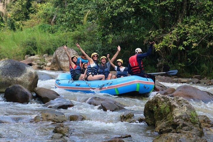 Phuket Adventure: 5 km White-Water Rafting, ATV & Flying Fox Day Tour