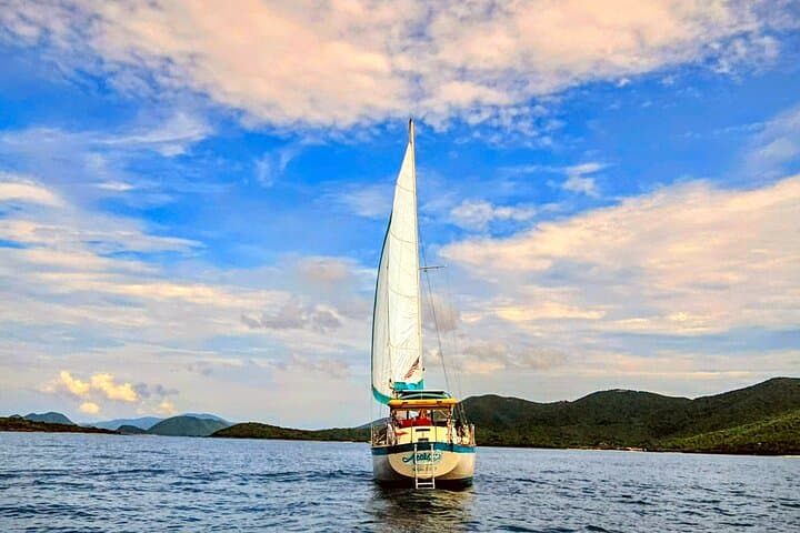 Half-Day Private Sail & Snorkel Charter from St. Thomas to St. John
