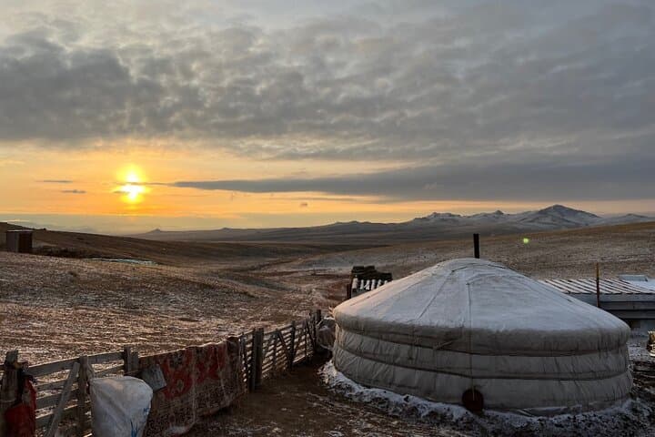 Winter Nomadic Hospitality: 2-Day Ger Stay at Elsen Tasarkhai from Ulaanbaatar photo 5