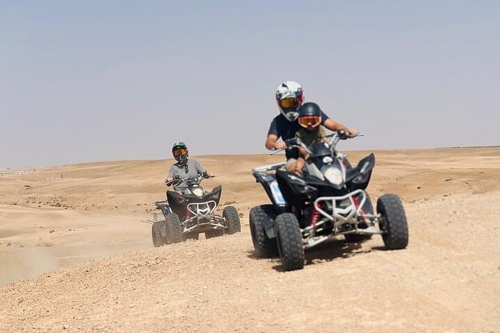 Agafay Quad Biking Course & Half-Day Desert Tour from Marrakech