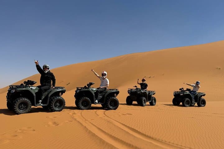 Quad Biking Erg Chebbi: ATV Adventures in Merzouga's Sahara
