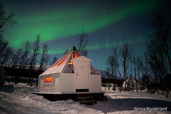 Aurora Crystal Lavvo: Overnight Snowmobile Adventure in Lyngen photo 2