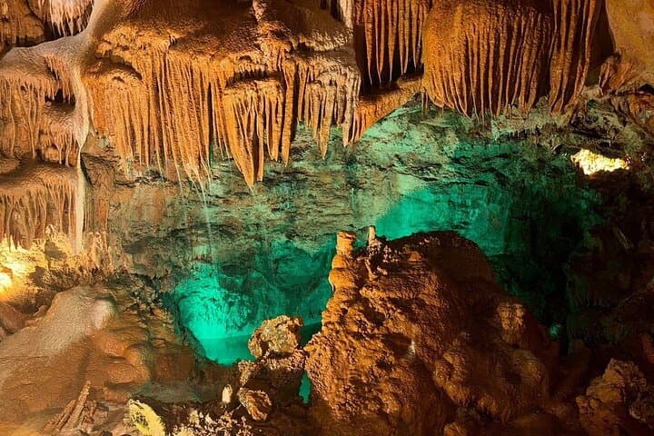 Lisbon Day Trip: Dinosaur Footprints, Mira de Aire Caves & Óbidos Medieval Walk photo 1