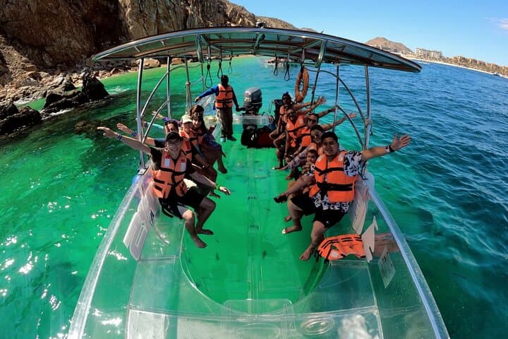 Transparent Boat Tour to Cabo San Lucas Arch — El Arco, Lovers Beach & Pelican Rock photo 4