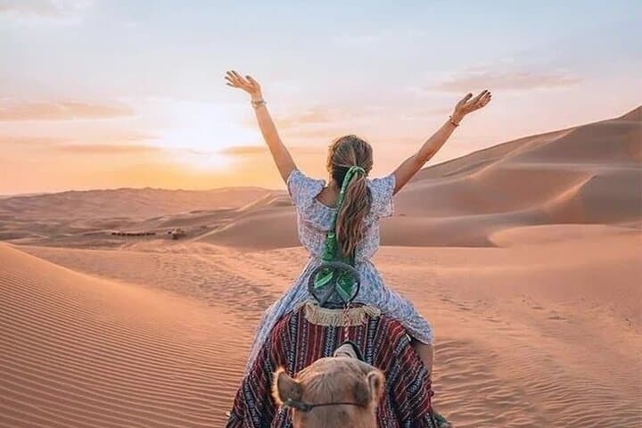 Dubai Desert Safari with Buffet Dinner: Dune Bashing, Camel Rides & Evening Camp photo 5