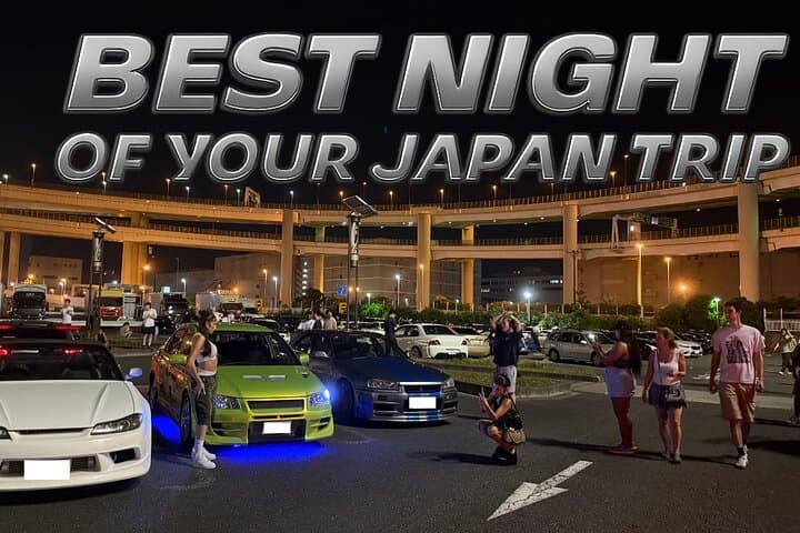 Tokyo Night Drive: JDM GT-R Experience to Daikoku PA