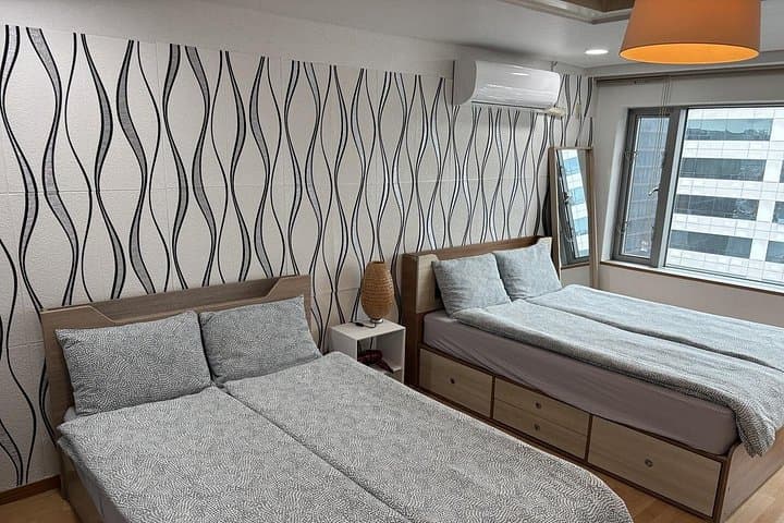30-Day Hongdae Stay with Airport Shuttle: Live Like a Local in Central Seoul