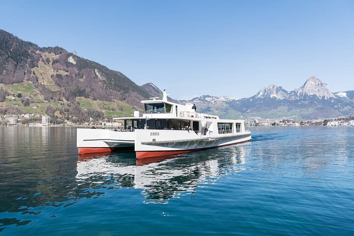 Lake Lucerne 1-Hour Catamaran Cruise — Short Scenic Round-Trip from Lucerne photo 2