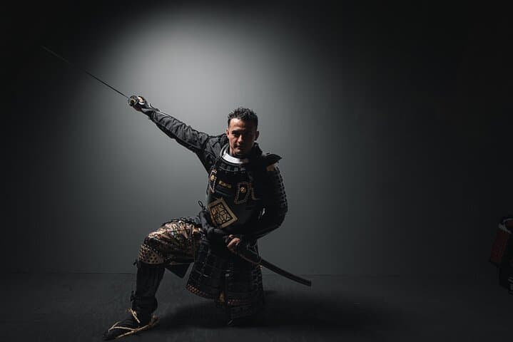 Become a Samurai in Kyoto: 60-Minute Armor Experience & Professional Photos