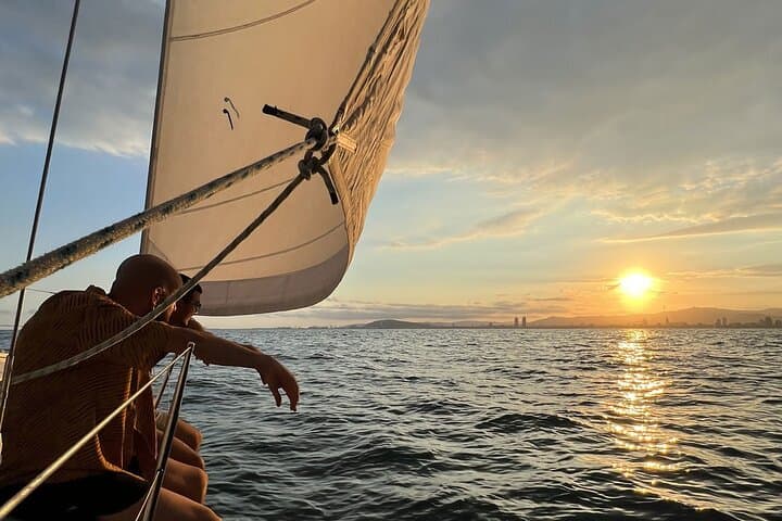 Barcelona Coastal Sailing: Open-Bar Yacht Cruise with Swim Stop & Sights photo 1