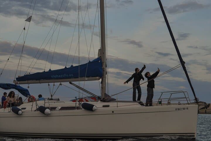 Barcelona Coastal Sailing: Open-Bar Yacht Cruise with Swim Stop & Sights photo 2