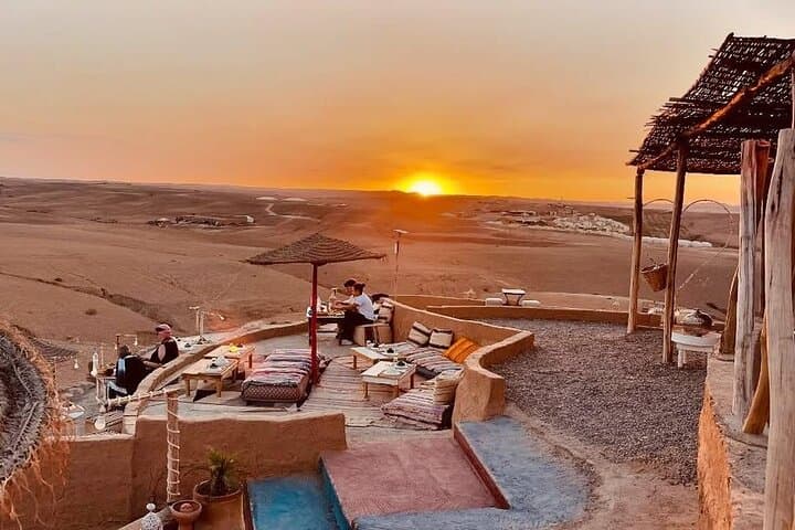 Agafay Desert Camel Ride, Sunset Dinner & Amazigh Music from Marrakech photo 4