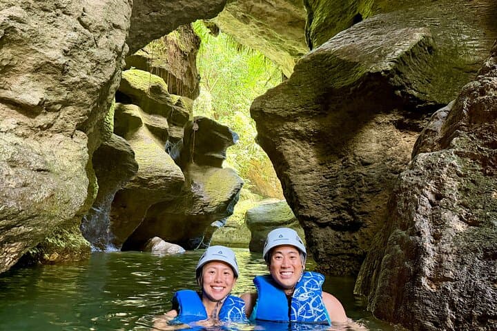 Charco Azul Hiking & Cave Swim Adventure in Vega Baja, Puerto Rico