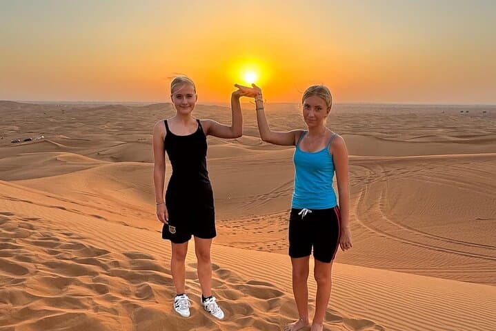 Dubai Desert Safari: Dune Bashing, Bedouin Camp Dinner & Cultural Shows