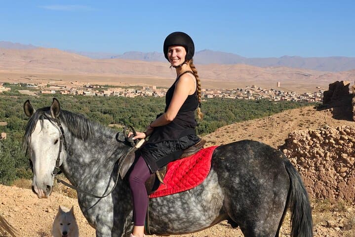 Sunset Horse Ride Through Roses Valley and Dades Kasbahs