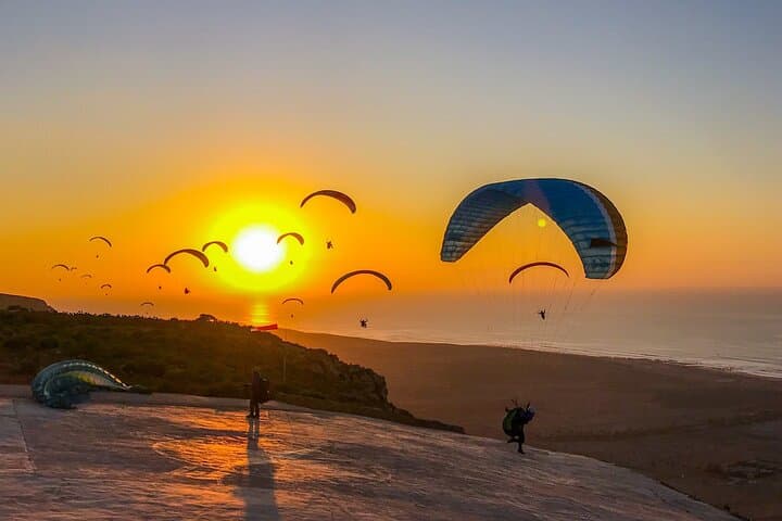 Paramotor Over Taghazout: 15-Minute Aerial Flight Above Agadir’s Coast