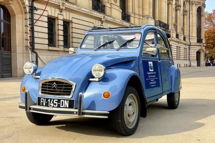 Drive Paris in a Citroën 2CV: Authentic Vintage City Tour