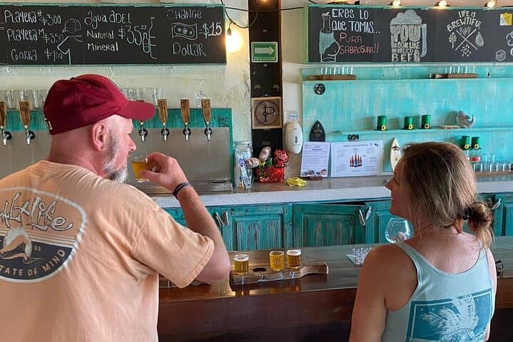 Brew Hop Cancun: Craft Beer Tour & Tasting in Puerto Morelos