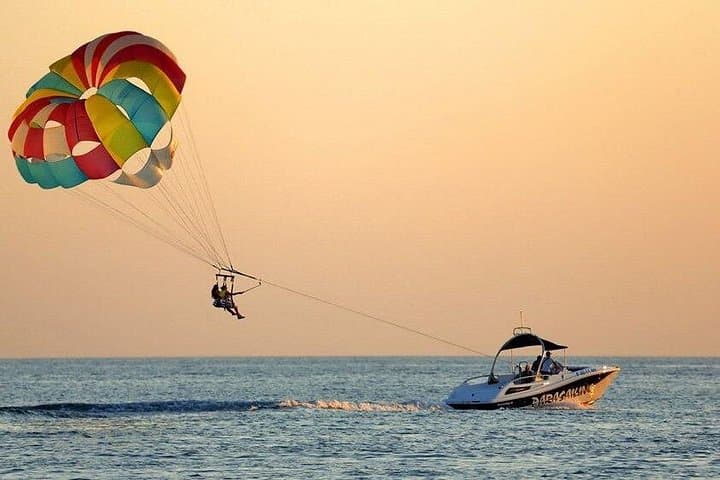 Hurghada Parasailing and Semi-Submarine: Above-and-Below Red Sea Adventure photo 1