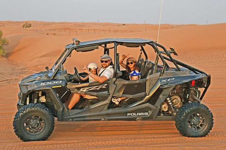 Polaris 1000cc Dune Buggy Adventure at Lahbab Red Dunes — Dubai Desert Drive & Sandboarding photo 3