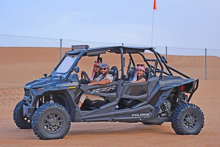 Polaris 1000cc Dune Buggy Adventure at Lahbab Red Dunes — Dubai Desert Drive & Sandboarding photo 2