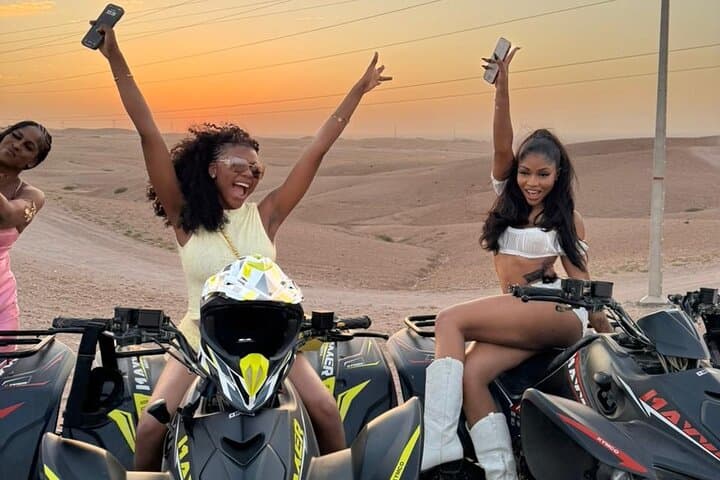 Agafay Desert Quad and Camel Combo: Sunset Quads, Camels & Berber Dinner Near Marrakech photo 2
