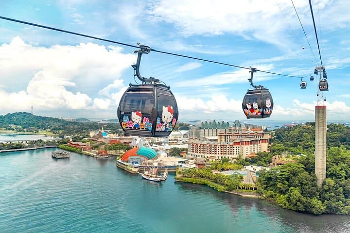 Singapore Cable Car Sky Pass: Scenic Aerial Ride Between Mount Faber and Sentosa