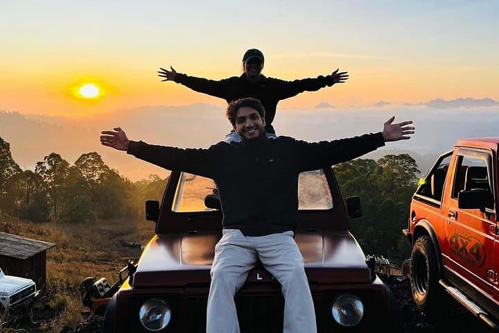 Mount Batur Sunrise Jeep Tour — Sunrise Over Lake Batur & Black Lava Fields photo 2