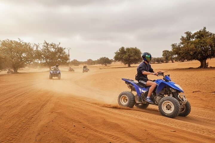 Agadir Desert Quad Biking: Half-Day ATV Adventure through Dunes and Argan Forests