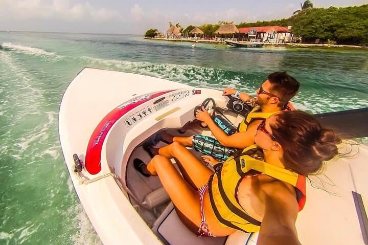 Speedboat Snorkel Tour to MUSA & Nichupté Lagoon — Cancun Speedboat Experience photo 2