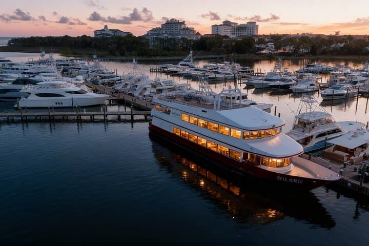 Sunset Dinner Cruise Aboard SOLARIS Yacht — Miramar Beach Coastal Dining Experience