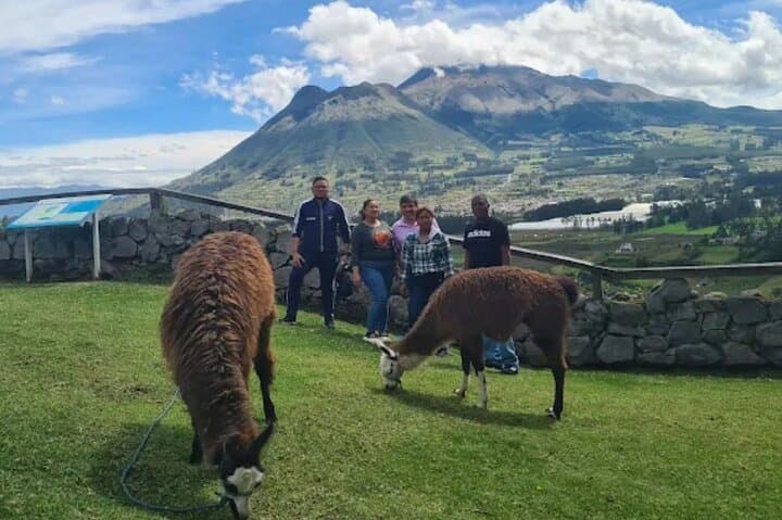 Otavalo Full-Day: Peguche Waterfall, Quitsato Sundial & Artisan Markets photo 3