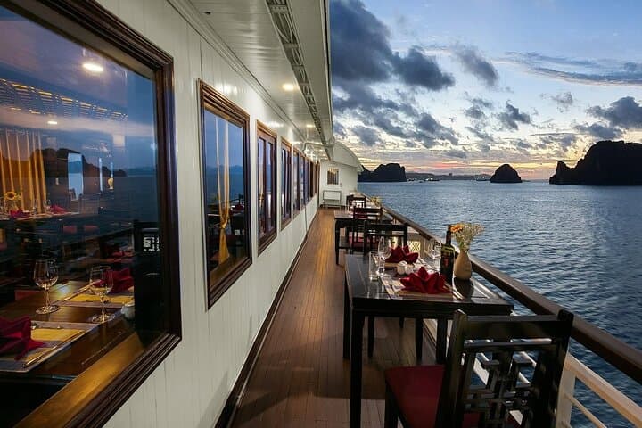 Bai Tu Long Bay 2-Day Shared Cruise — Thien Canh Son, Vung Vieng & Overnight on Deck photo 6