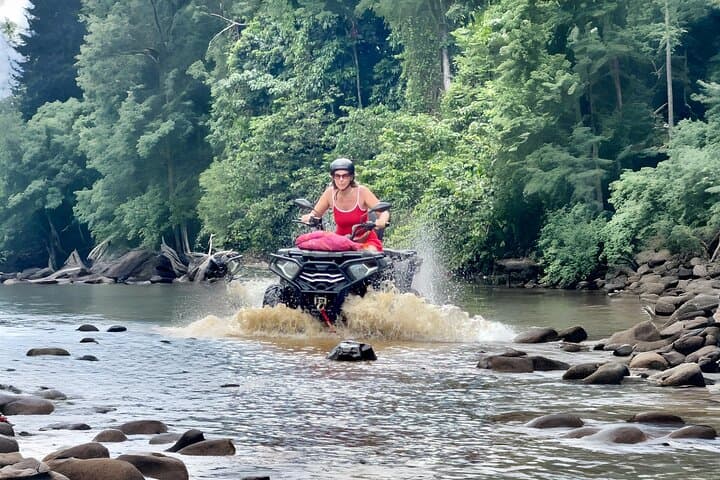 Punta Cana ATV Jungle, Beach & River Small-Group Tour