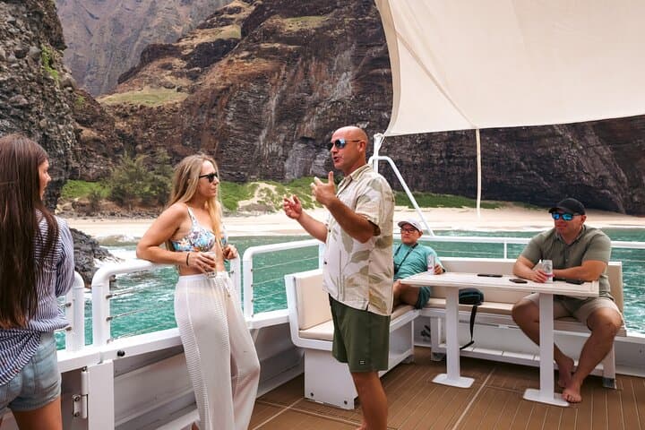 Na Pali Sunset Dinner on Lady Kailani: Luxury Catamaran Cruise from Port Allen photo 2