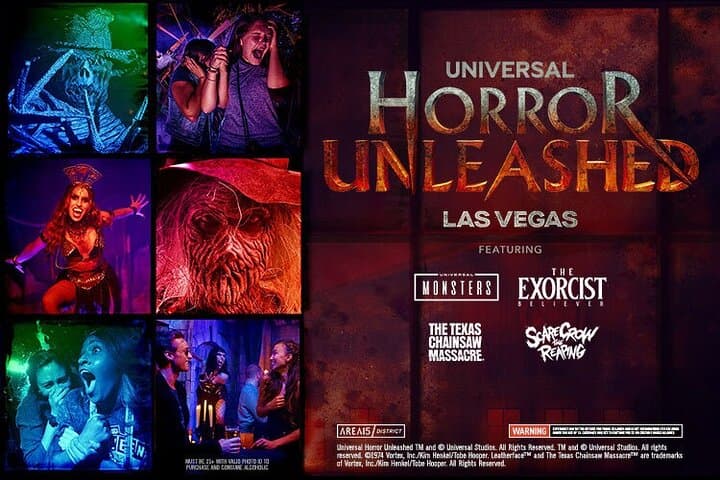 Universal Horror Unleashed at AREA15: Las Vegas Haunted Houses & Live Shows photo 4
