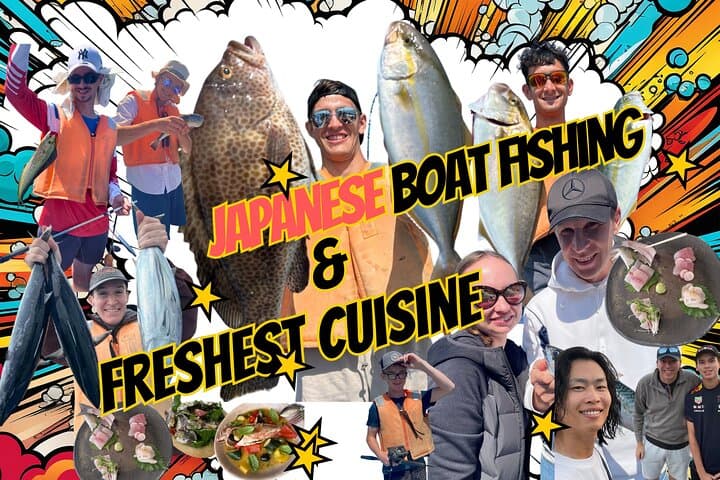 Tokyo Morning Fishing Charter & Fresh-Catch Japanese Cuisine