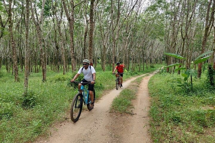 Thai Mueang Waterfalls & Lakes Cycling Tour from Phuket — Half-Day Adventure
