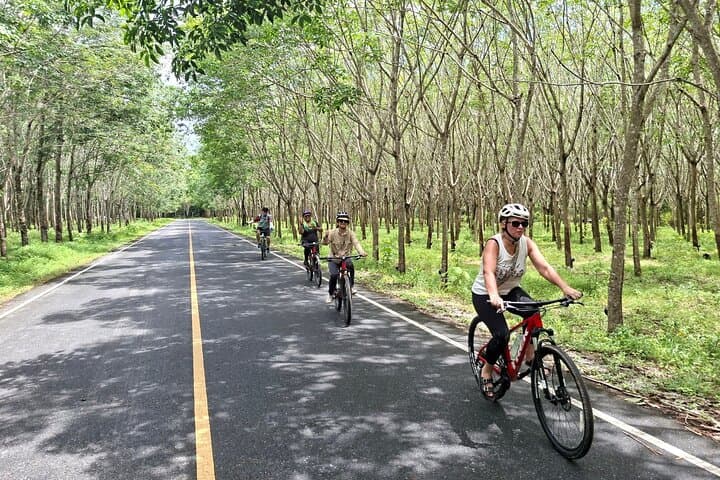 Phuket to Tone Phrai Waterfall: Half-Day Countryside Bike Tour
