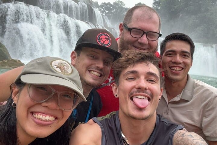 Ban Gioc Waterfall & Angel Mountain Day Tour from Cao Bang — Ngao Cave, Ethnic Villages & Boat Ride