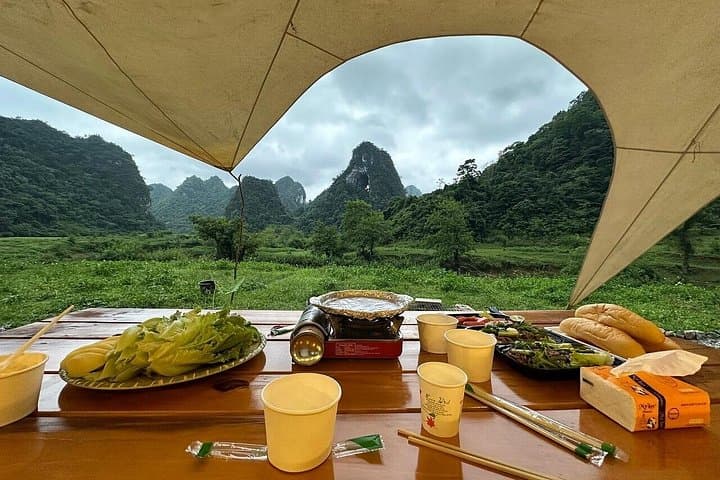 Ban Gioc Waterfall & Angel Eye Mountain: 2-Day Cao Bang Camping and Cultural Tour photo 1