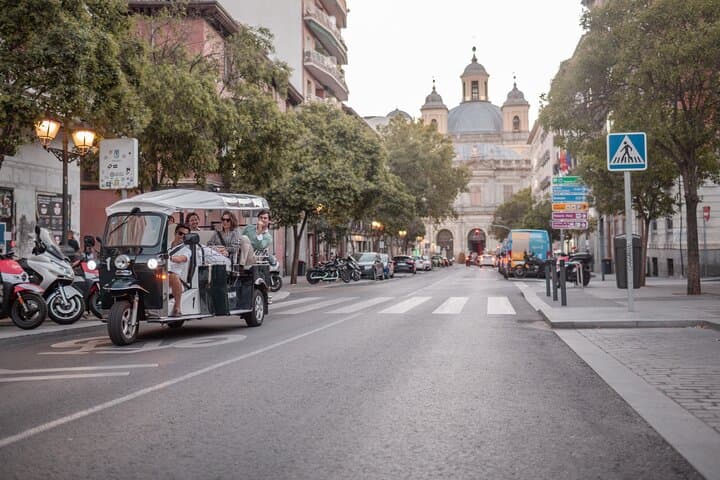 Madrid Eco Tuk-Tuk Private Tour: 2-Hour Royal Palace & Prado Drive photo 2