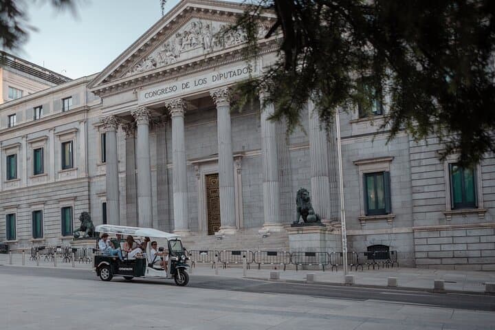 Madrid Eco Tuk-Tuk Private Tour: 2-Hour Royal Palace & Prado Drive photo 4