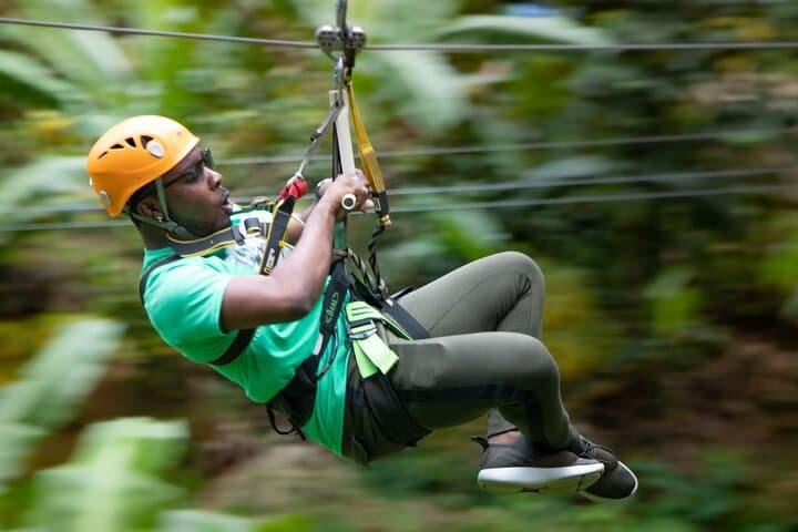 St Lucia Zipline & Aerial Tram Rainforest Canopy Tour