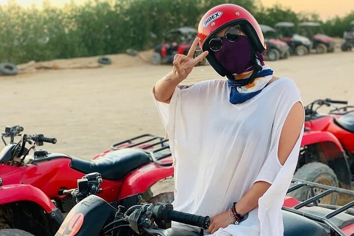 Hurghada Family Desert Safari: Quad, Buggy, Jeep & Camel Adventure photo 2