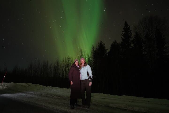 Royal Aurora Hunt: Private Northern Lights Chase from Rovaniemi