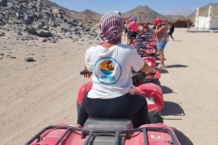 Hurghada Quad Adventure to Bedouin Camp and Camel Ride