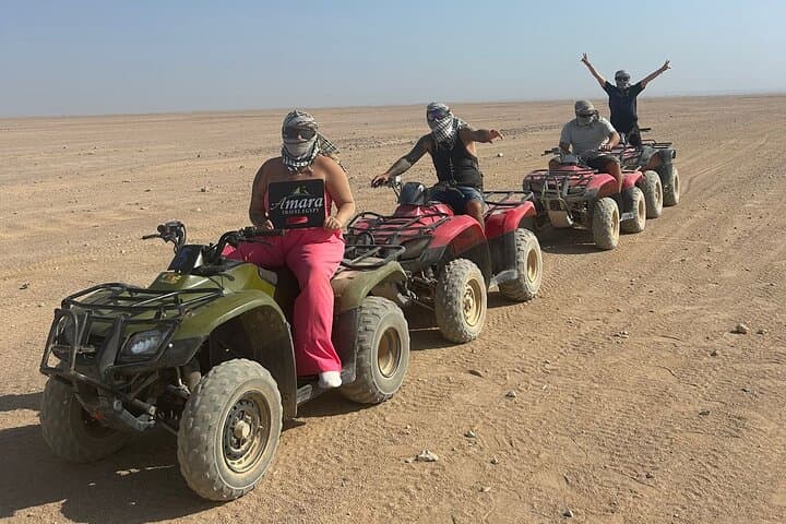 Hurghada Quad Adventure to Bedouin Camp and Camel Ride photo 3